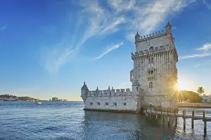 Belem Tower Lisbon Drucke: Belem Tower or Tower of St Vincent