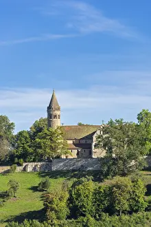 Uninhabited Benedictine Monastery Complex Drucke: Benedictine Abbey Lorch, Monastery