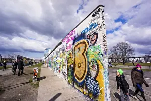 Drucke von Die Berliner Mauer in Berlin, Deutschland Zeitgenössische Kunst Drucke: Berliner Mauer - Berliner Mauer -, Berlin, Deutschland