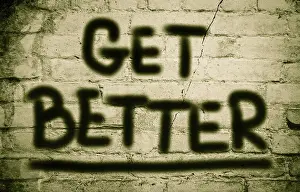 Economic Crisis Concept Drucke: Get Better Concept