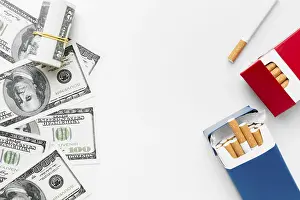 Cigarette Addiction Drucke: Bills cigarettes