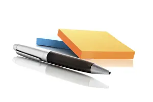Office Stationery Drucke: Biro and notepads