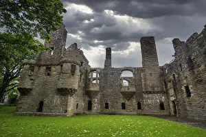 Northern Europe Castles Drucke: Bishop and Earls palace of Kirkwall