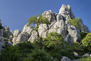 El Torcal Nature Reserve Spain Drucke: Bizarre limestone rock formations