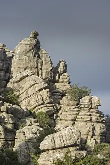 El Torcal Nature Reserve Spain Drucke: Bizarre limestone rock formations