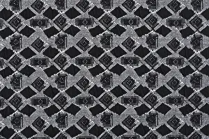 No People Background Image Drucke: Black material with abstract pattern