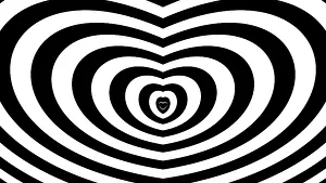 Monochrome Design Drucke: Black and white stripes. Computer generated abstract background