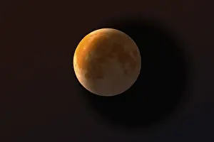 Total Lunar Eclipse Drucke: Blood moon, full moon, total lunar eclipse