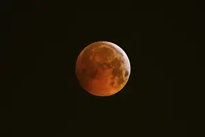 Blood Moon Eclipse Drucke: Blood moon at total lunar eclipse