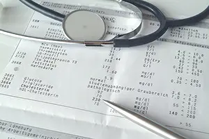 Healthcare Professional Services Drucke: Blood test