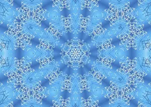 Abstract Background Pattern Drucke: Blue abstract background with pattern of thin lines