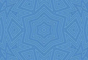 Abstract Pattern Drucke: Blue background with abstract lines pattern
