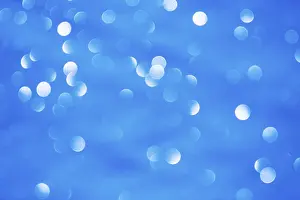 Empty Blue Background Photo Drucke: Blue background of lighting reflection