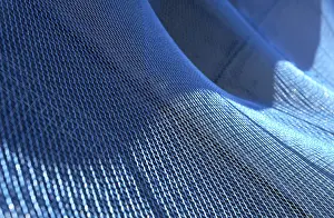 Light Blue Background Drucke: Blue nets