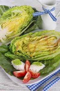 Vegetarian Lunch Ideas Drucke: Boiled cabbage