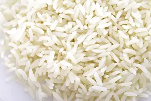 Studio Shot Cuisine Drucke: Boiled long grain rice