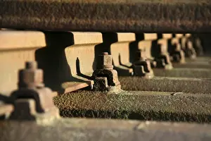 Deserted Railway Section Drucke: Bolt