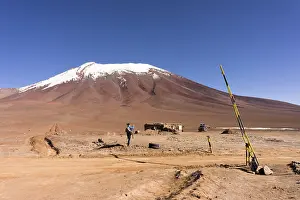 Bolivian Plateau Landscape Drucke: Borderline Chlie - Bolivia