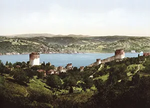 Die Bosporus und die Halbinsel Rumeli sowie das Land Anatolien