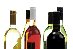 Still Life Images Drucke: Bottles of wine