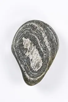 Isolated Object Drucke: Boulder, stone, cropped, white background