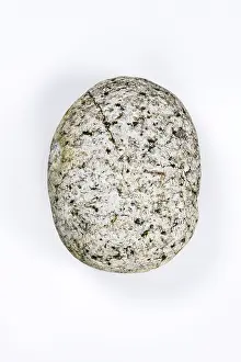 Isolated Object Drucke: Boulder, stone, cropped, white background