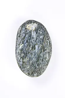Glacial Erratic Drucke: Boulder, stone, cropped, white background