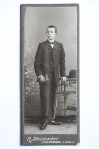 Childhood Photography Drucke: Boy after confirmation, visit format