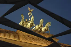 Berlin Landmark Drucke: Brandenburg gate