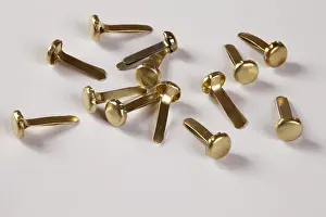 Stationery Items Drucke: Brass fasteners