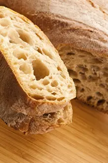 Eastern European Breakfast Drucke: Bread, poland