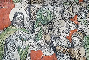 Southern Germany Historic Building Drucke: Detail from The Bread Wonder