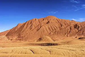 Salta Province Scenery Drucke: A breathtaking panoramic view of the arid