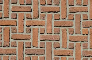 Deserted Stone Structure Drucke: Brick wall