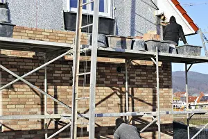 Construction Worker Skills Drucke: Bricklaying, clinker brick work