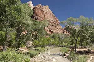 Sedimentary Rock Layers Drucke: Bridge over North Fork Virgin River