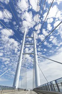 UNESCO World Heritage Site Stralsund Drucke: the bridge of Stralsund