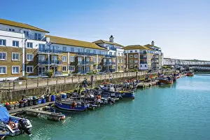Brighton Und Hove Drucke: Brighton Marina, Brighton, East Sussex