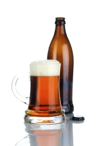 Beer Bottle Drucke: Brown ale