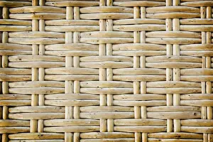 Empty Uninhabited Places Drucke: Brown wicker texture as background