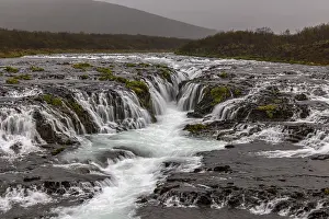No People Landscape Photo Drucke: Bruarfoss, Iceland