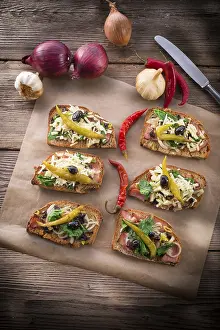 Italian Bruschetta Drucke: Bruschetta