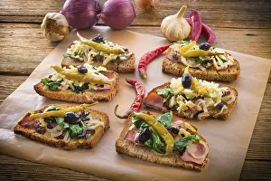 Italian Bruschetta Drucke: Bruschetta