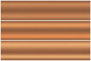 Reflective Surface Design Drucke: Brushed copper background