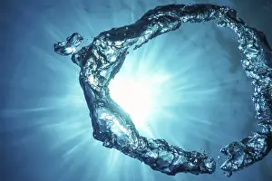 Underwater Ring Drucke: Bubble Ring Underwater, Ring Bubble