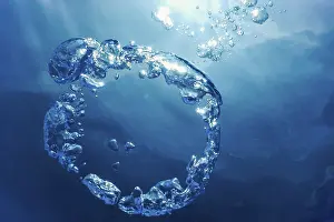 Underwater Ring Drucke: Bubble Ring Underwater, Ring Bubble
