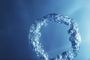 Round Bubble Formation Drucke: Bubble Ring Underwater, Ring Bubble