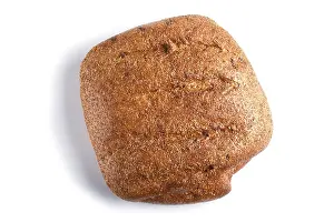 Buckwheat Nutrition Facts Drucke: Buckwheat bread isolated on white background