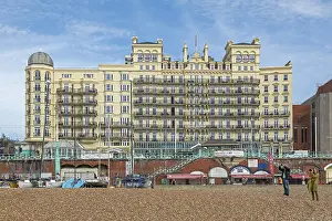 British Coastline Drucke: Building, Beach, Seafront, Brighton