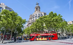 Catalonia Architecture Drucke: Building Edifici de la Unio i el Fenix
